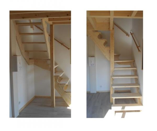 Escalier en bois